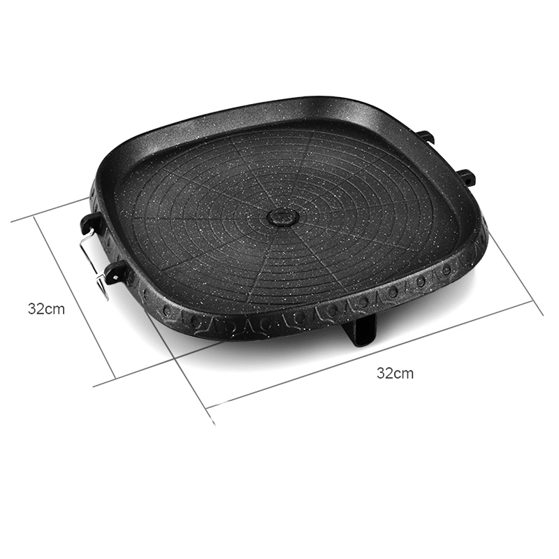 Square Nonstick Korean Grill P - đánh giá và giá Korean Bbq Grill