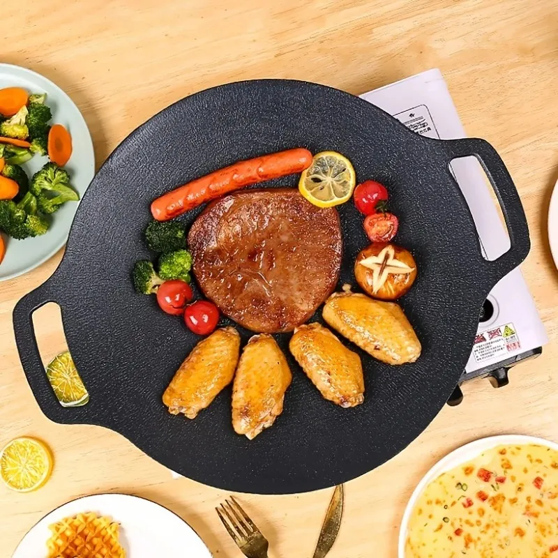 Non-stick Roasting Pan Cast Ir - đánh giá và giá Korean Bbq Grill
