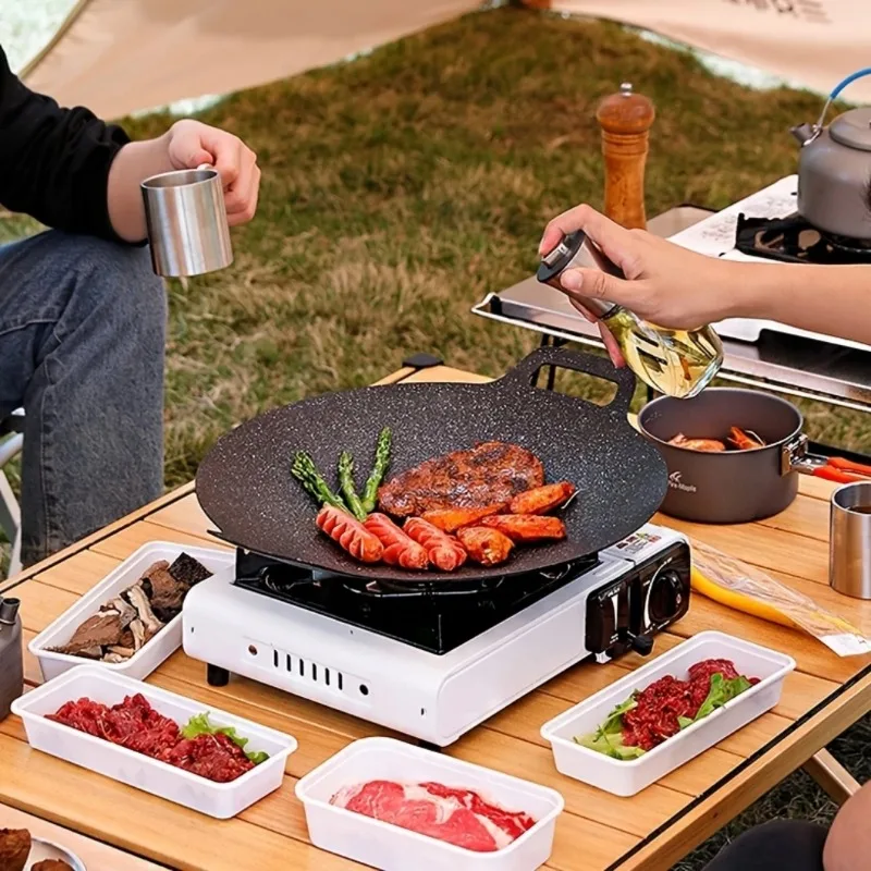 Non-stick Roasting Pan Cast Ir - đánh giá và giá Korean Bbq Grill
